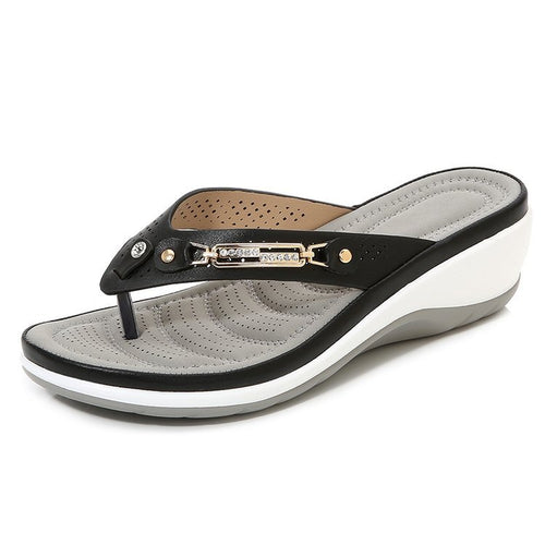 Women’s Soft Cushioned Arch Support Thong Sandals