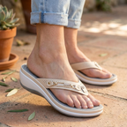 Women’s Soft Cushioned Arch Support Thong Sandals